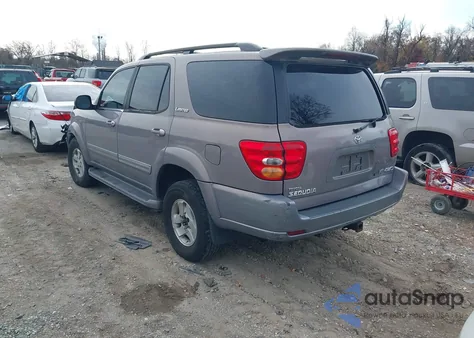 2002 Toyota Sequoia Limited V8 from USA, damaged, VIN 5TDBT48A22S129636